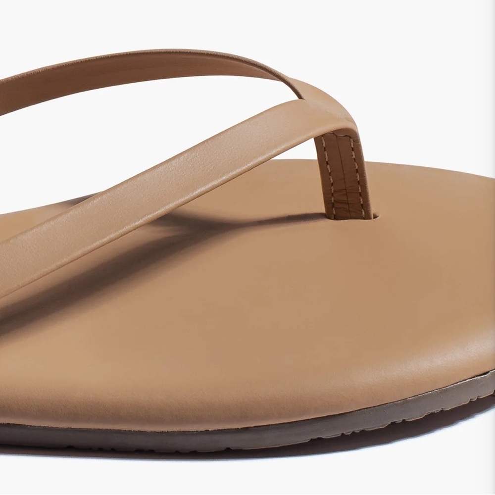 NWOT TKEES Lily Nudes Sandals with dust bag - Picture 10 of 12